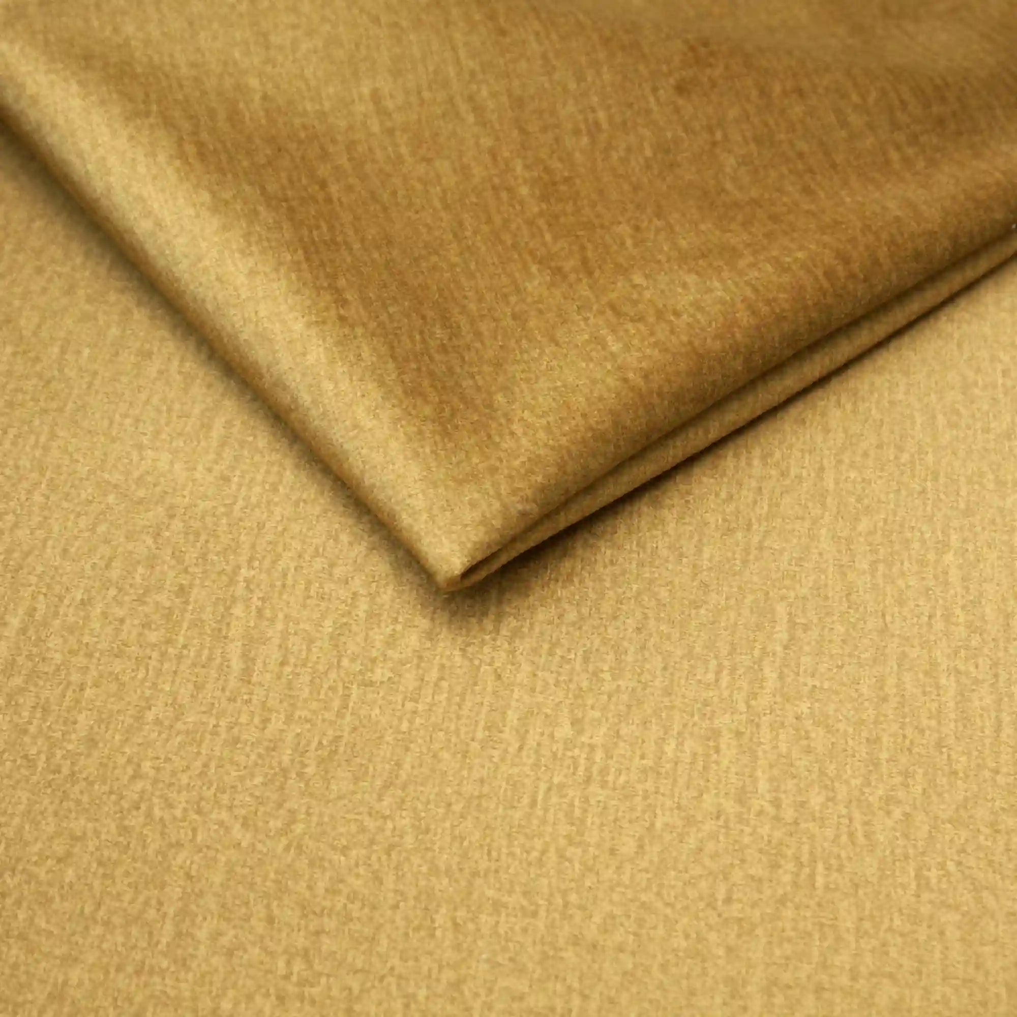 Coltar extensibil ADRIA, universal, stofa catifelata galben mustar - Monolith 48, cu lada depozitare, 310x213x88 cm