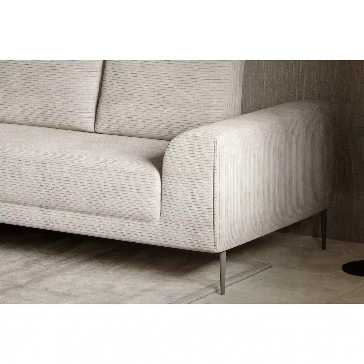 Coltar extensibil CAPITOL, personalizabil materiale gama Premium, cu lada depozitare, 276x175x89 cm