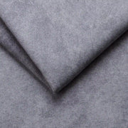 Coltar extensibil CAPITOL, sezlong stanga, stofa catifelata gri - Whisper 17, cu lada depozitare, 276x175x89 cm