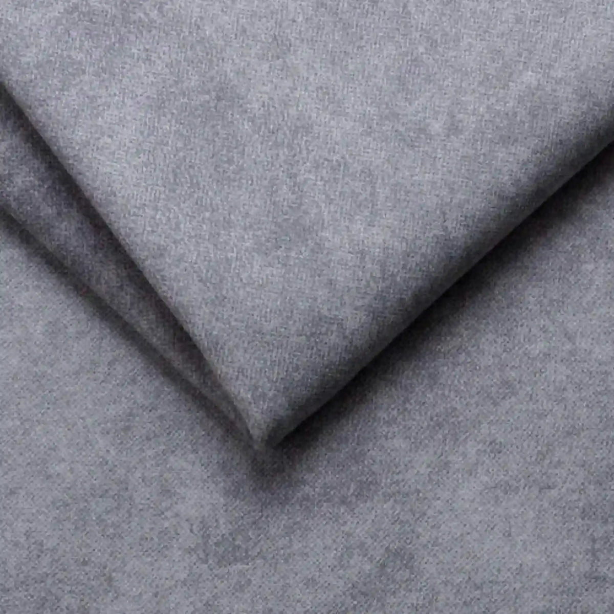 Coltar extensibil CAPITOL, sezlong stanga, stofa catifelata gri - Whisper 17, cu lada depozitare, 276x175x89 cm