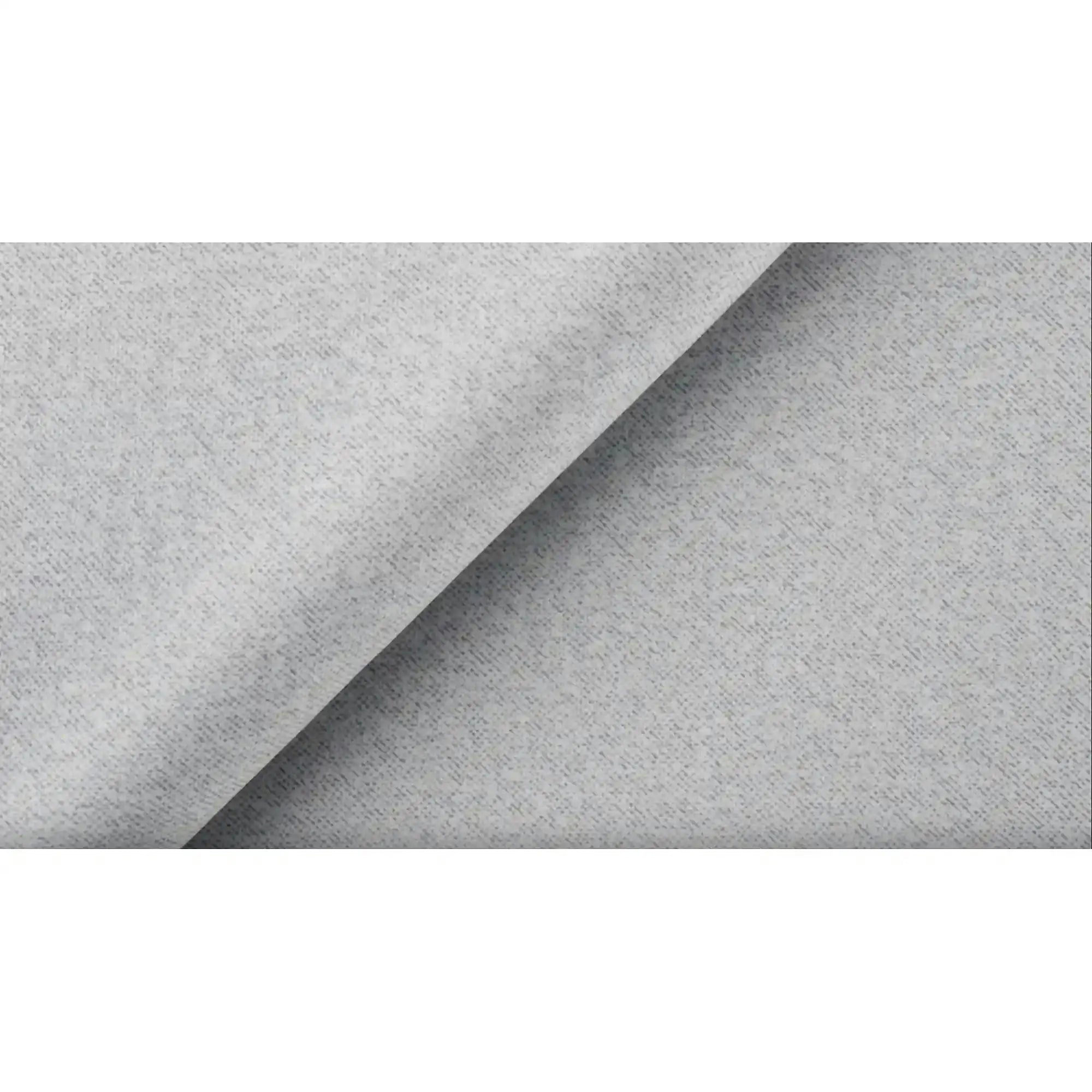 Coltar extensibil confortabil TOLLO MINI, sezlong dreapta, stofa catifelata gri - Element 24, cu lada depozitare si reglaj electric, 283x171x105 cm