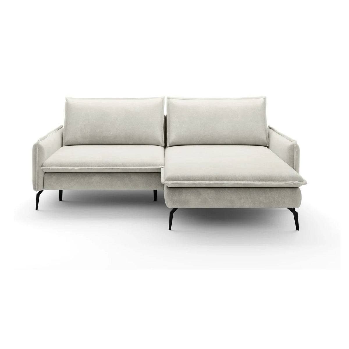 Coltar extensibil GLOSSY, personalizabil, cu lada depozitare, 226x162x88 cm
