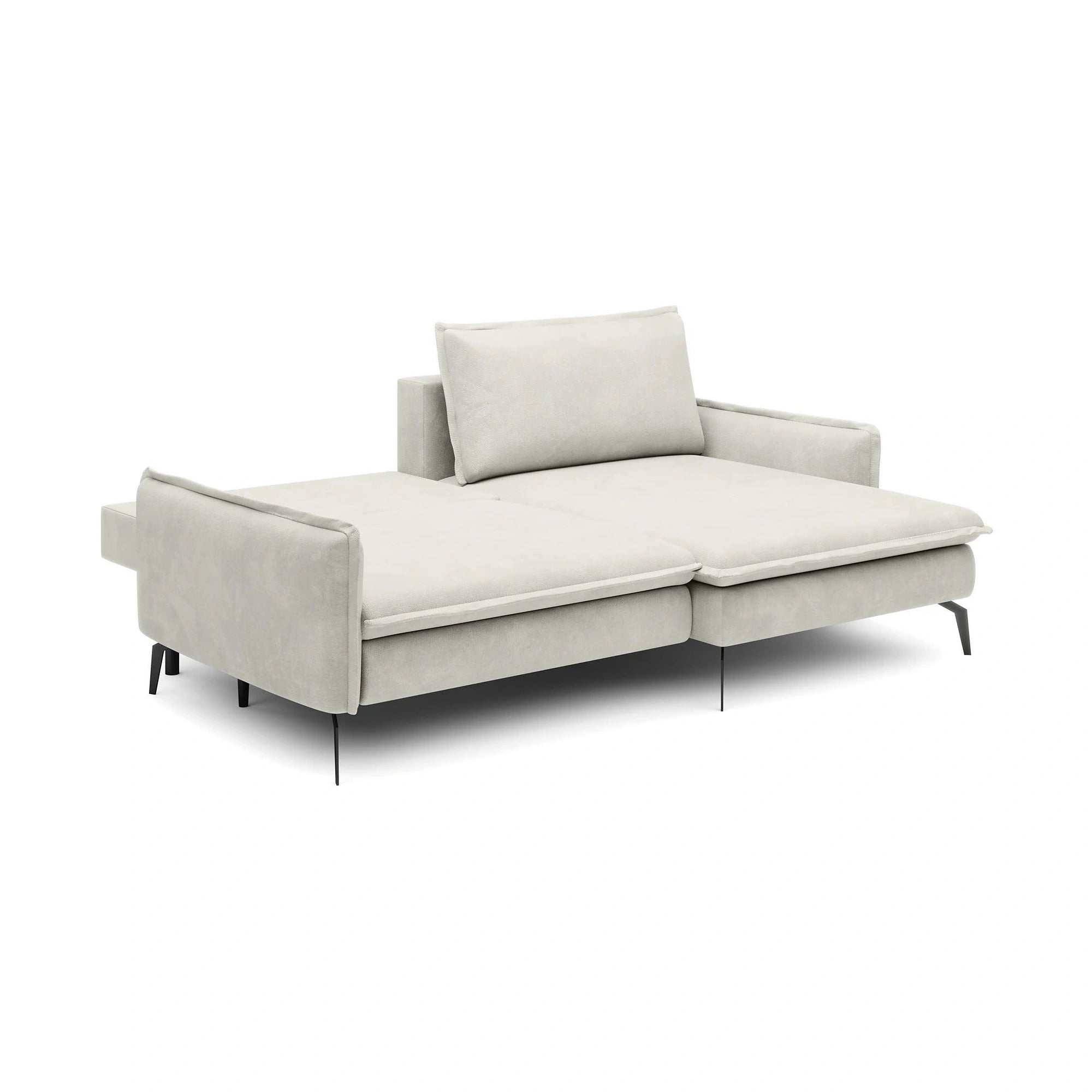 Coltar extensibil GLOSSY, personalizabil, cu lada depozitare, 226x162x88 cm