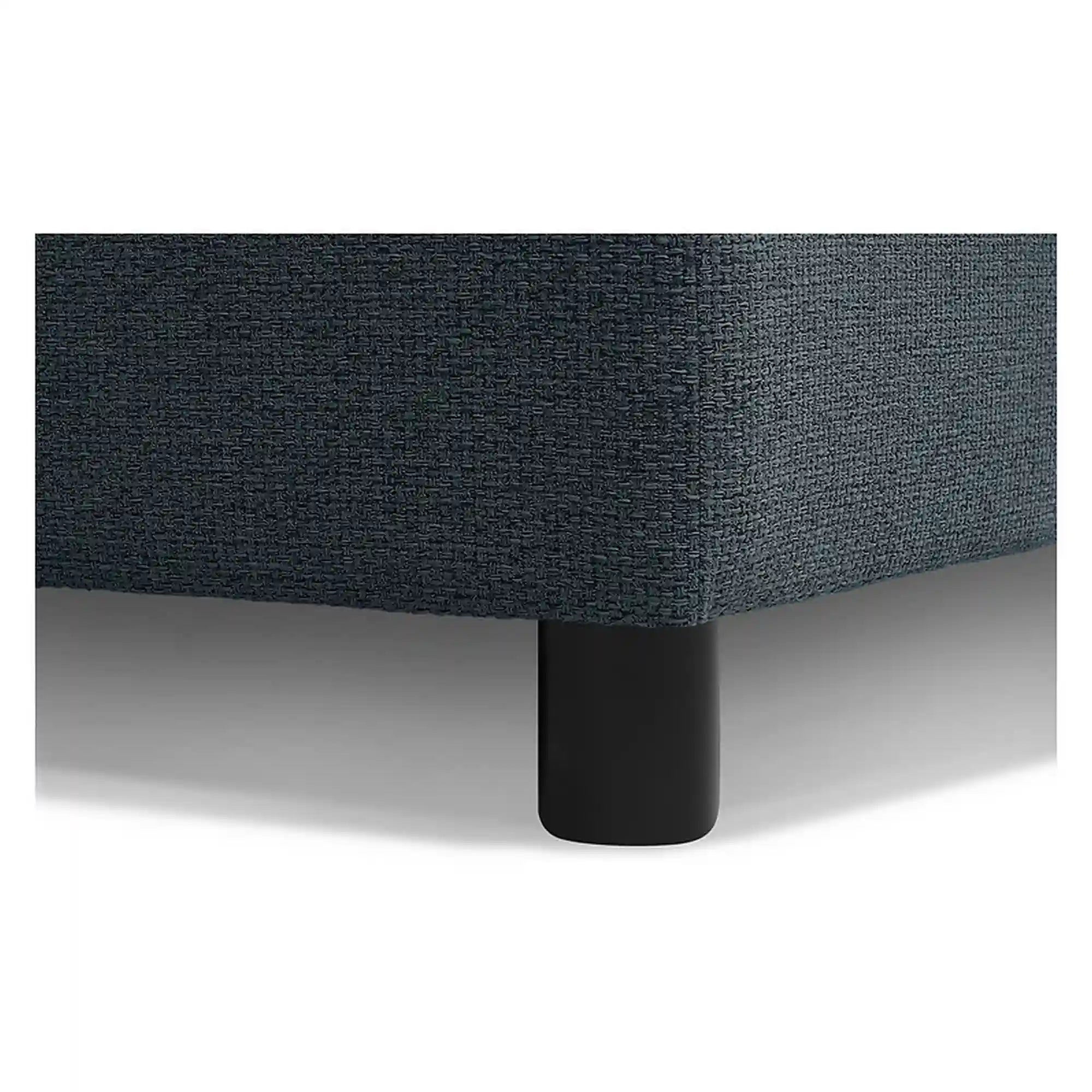 Coltar extensibil KIERTEN, universal, stofa clasica gri inchis- Opium 98, cu lada depozitare, 248x162x84 cm