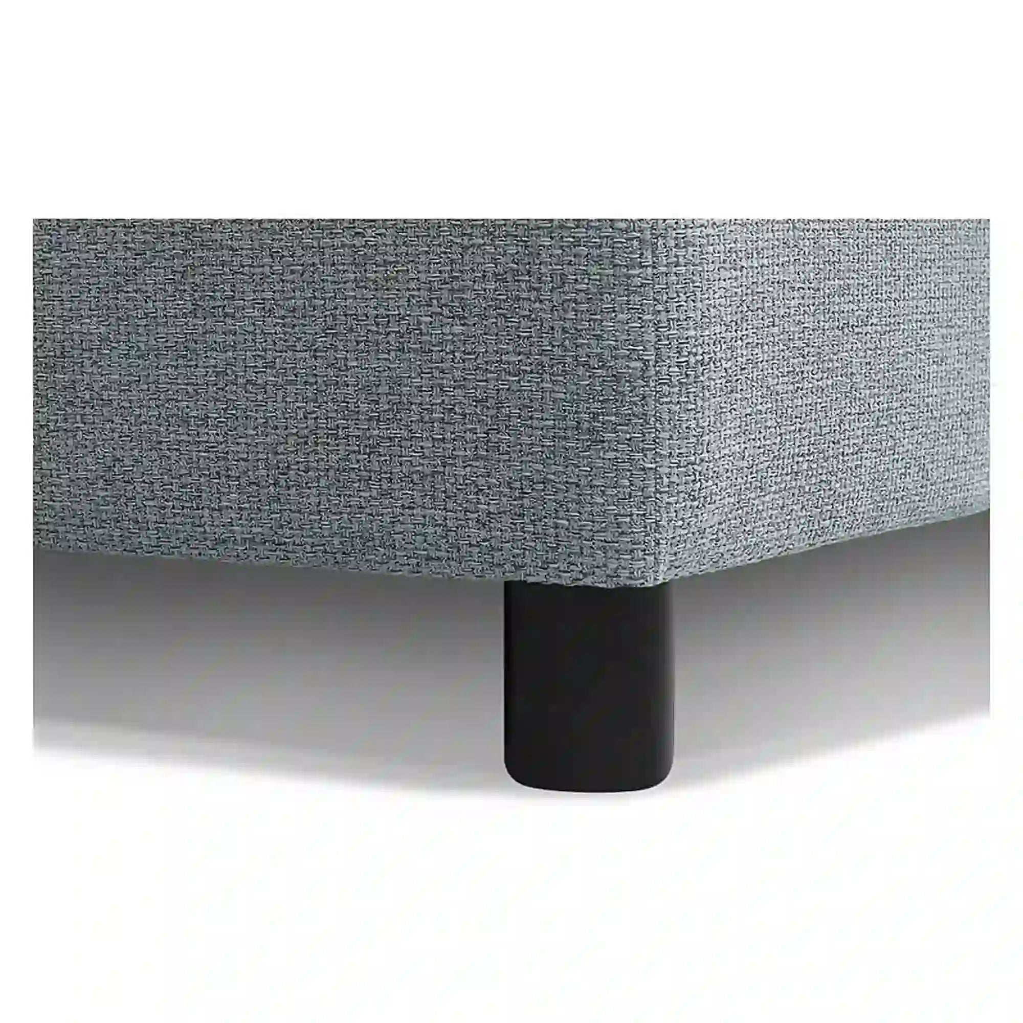 Coltar extensibil KIERTEN, universal, stofa clasica gri - Opium 85, cu lada depozitare, 248x162x84 cm