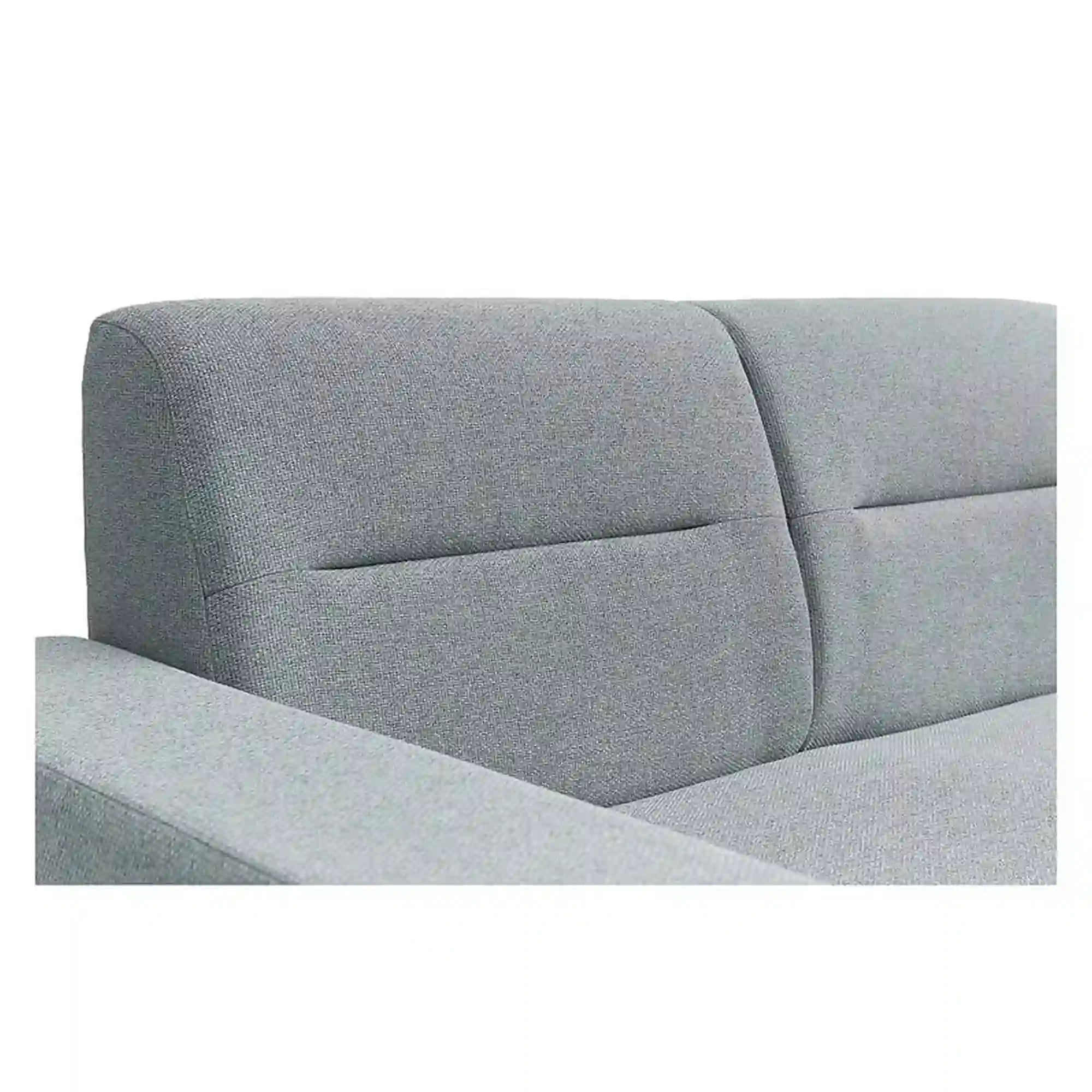 Coltar extensibil KIERTEN, universal, stofa clasica gri - Opium 85, cu lada depozitare, 248x162x84 cm