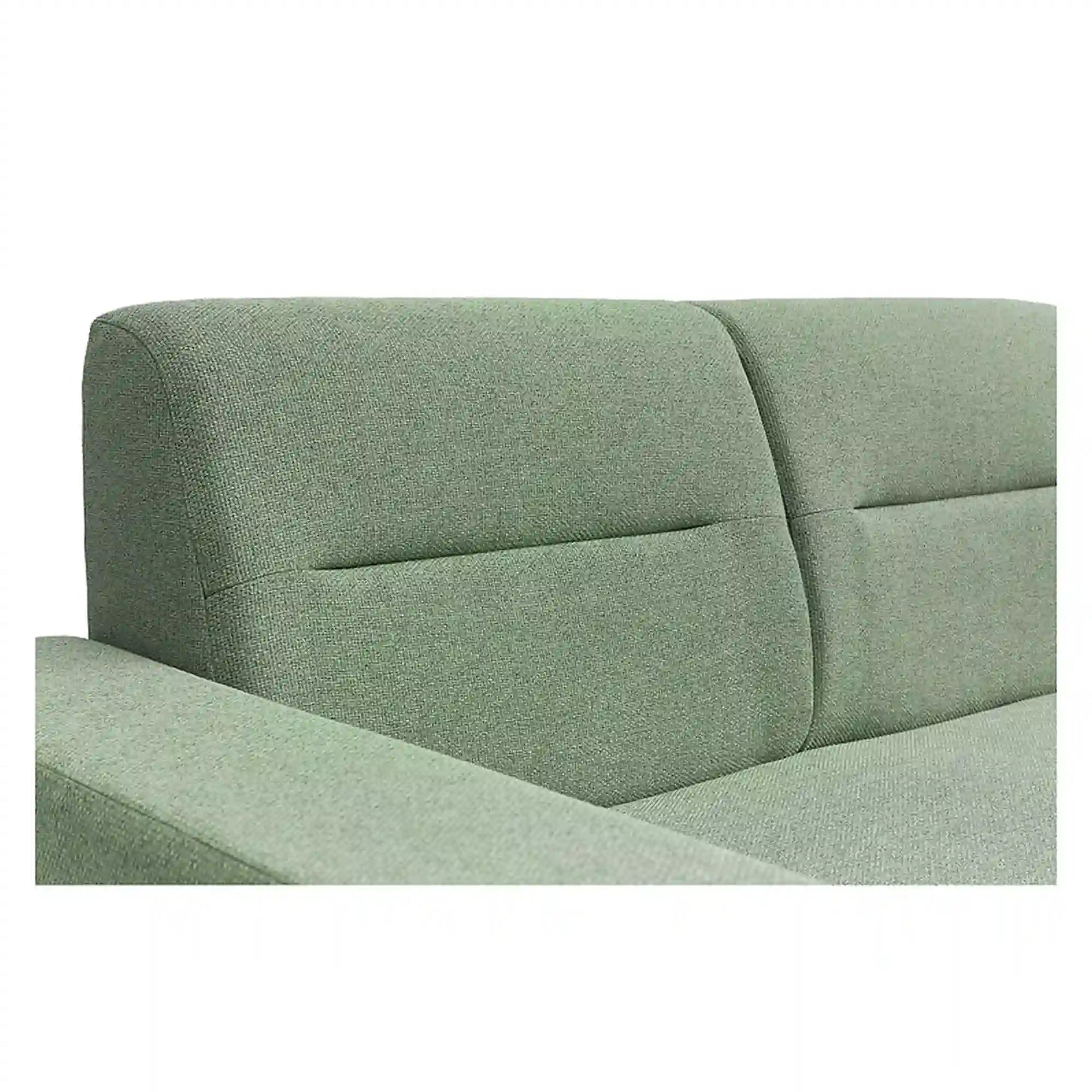 Coltar extensibil KIERTEN, universal, stofa clasica verde - Opium 34, cu lada depozitare, 248x162x84 cm