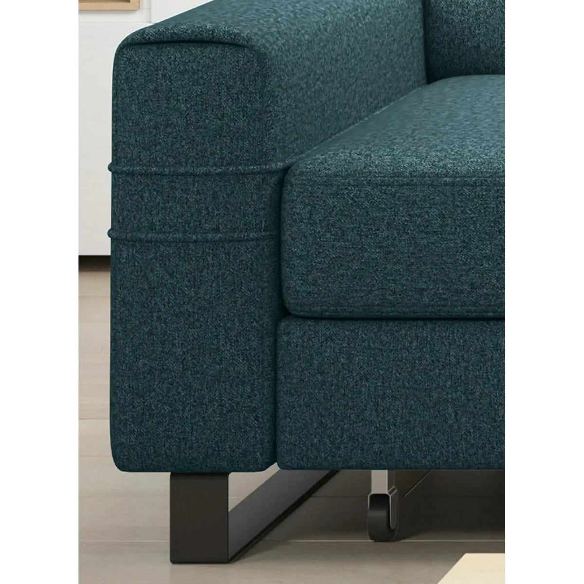 Coltar extensibil LIVIO, personalizabil, cu lada depozitare si tetiere reglabile, 249x184x90 cm