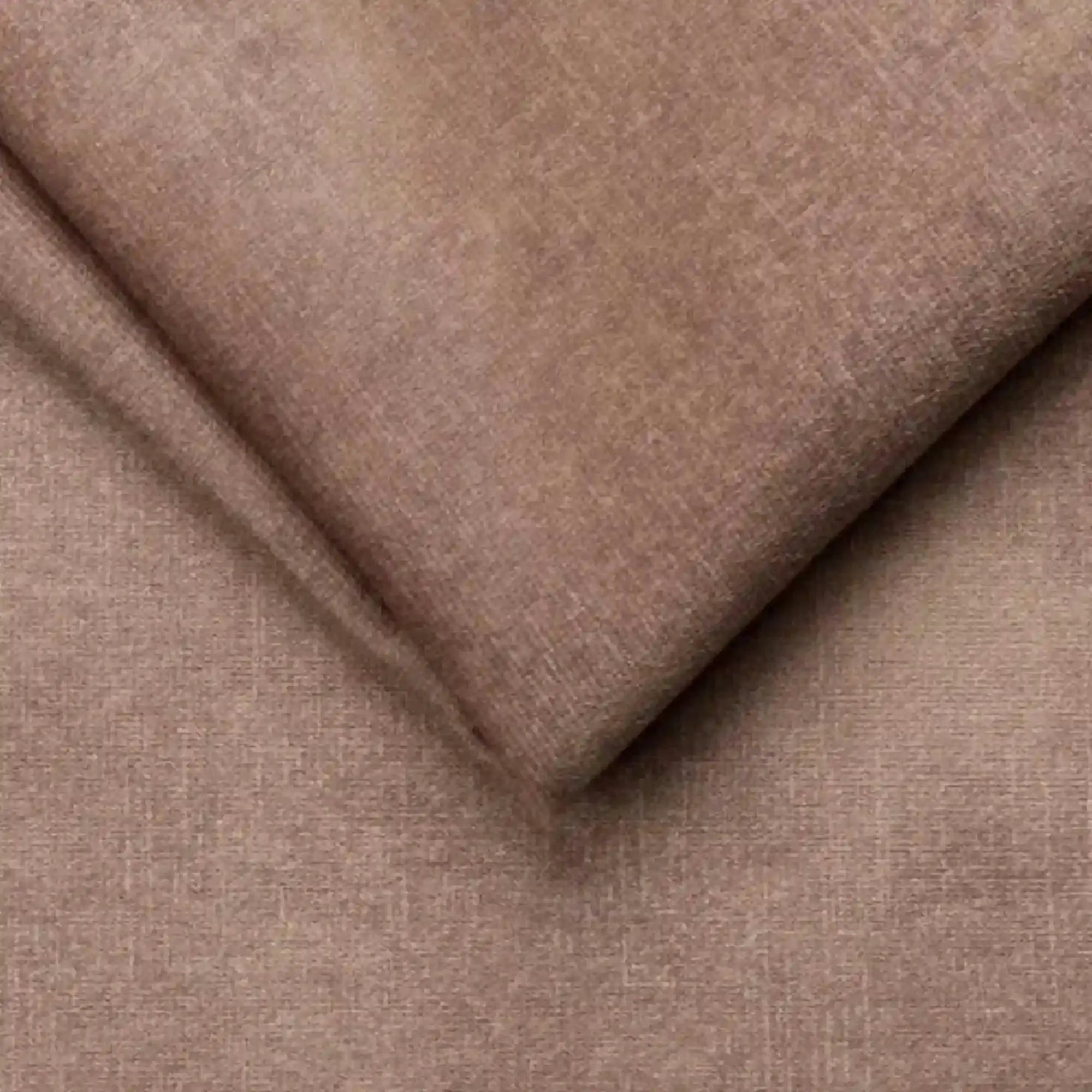 Coltar extensibil SELVA XL, sezlong dreapta, stofa catifelata maro - Palladium 4, cu lada depozitare si tetiere reglabile, 339x223x95 cm
