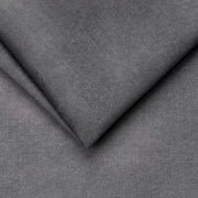 Coltar extensibil SOLANO, sezlong stanga, stofa catifelata gri - Palladium 16, cu lada depozitare, 260x167x83 cm