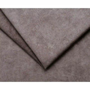 Coltar extensibil TIGA, sezlong stanga, stofa catifelata maro - Whisper 5, cu reglaj electric, 286x207x77 cm