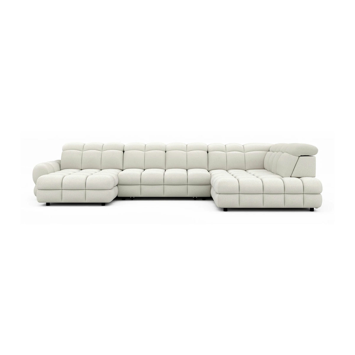 Coltar extensibil TOLLO XL , personalizabil, cu lada depozitare si reglaj electric, 400x220x106 cm