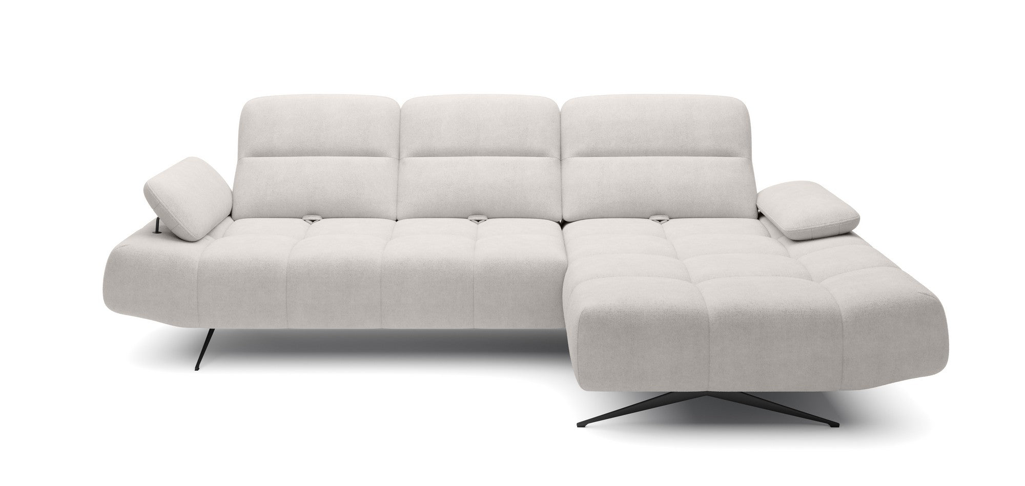 Coltar FALCAO S, personalizabil materiale Gama Premium, tetiere reglabile, 284x173x91 cm