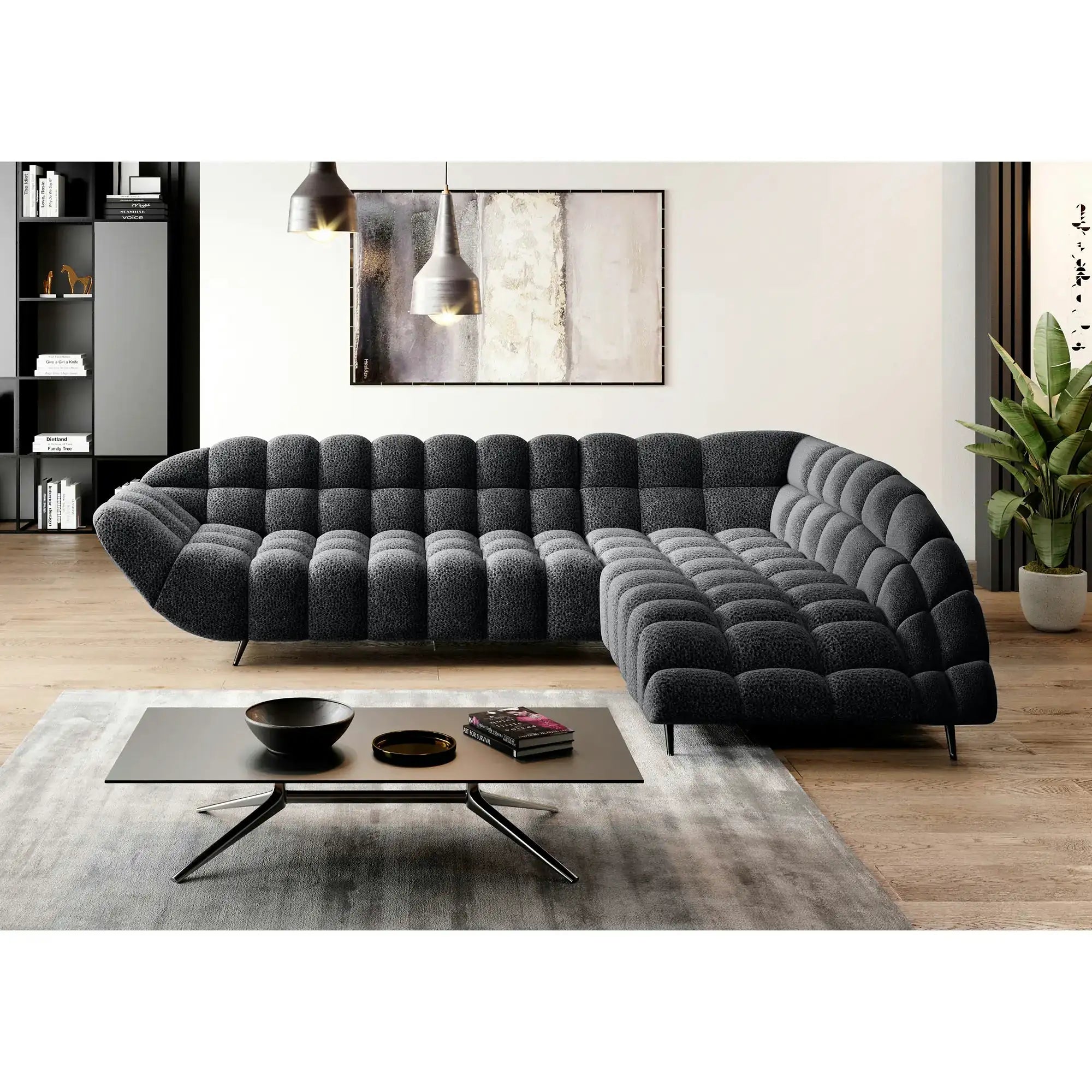 Coltar GAPPA, personalizabil, cu reglaj electric, 278x197x83 cm