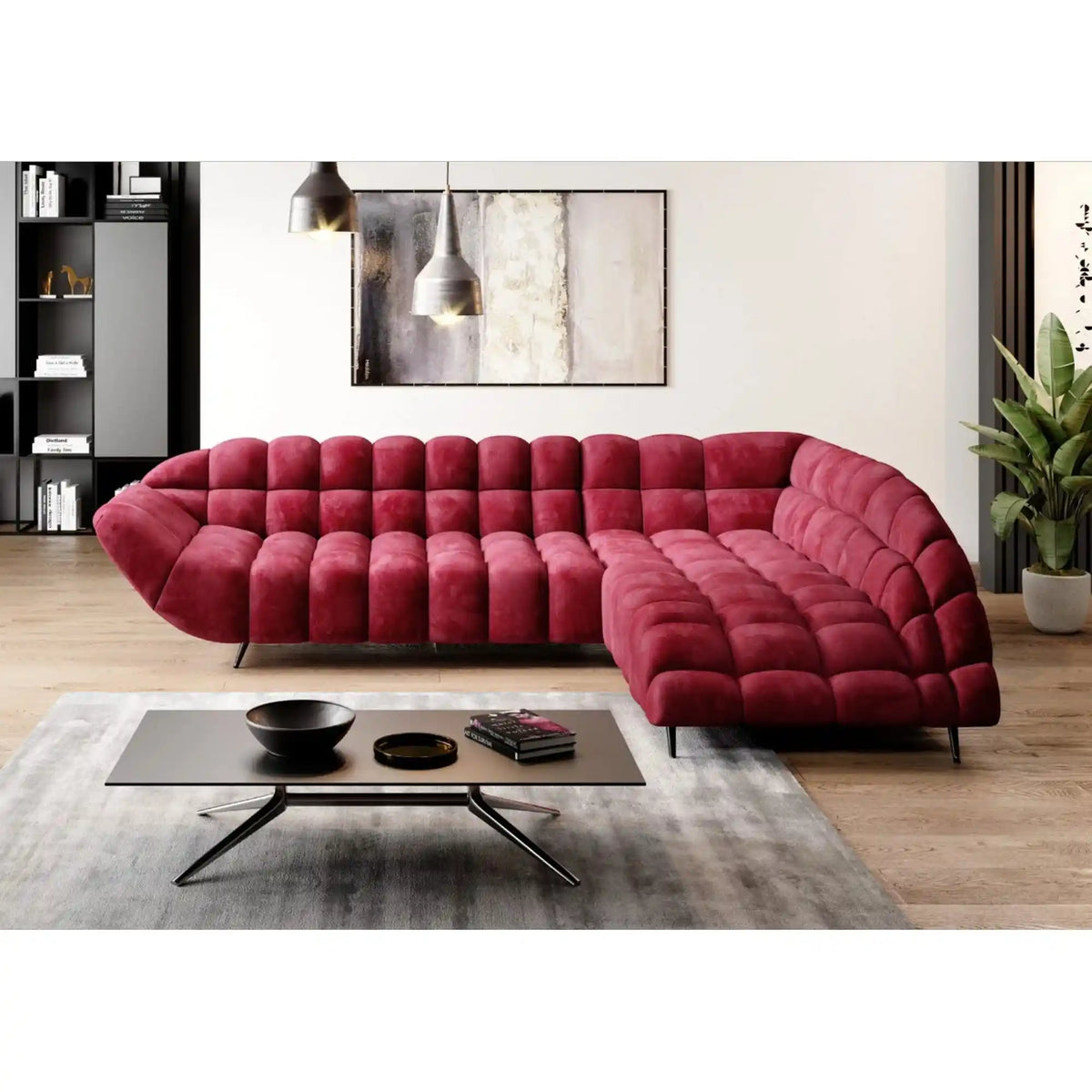 Coltar GAPPA, personalizabil materiale gama Premium, cu reglaj electric, 278x197x83 cm