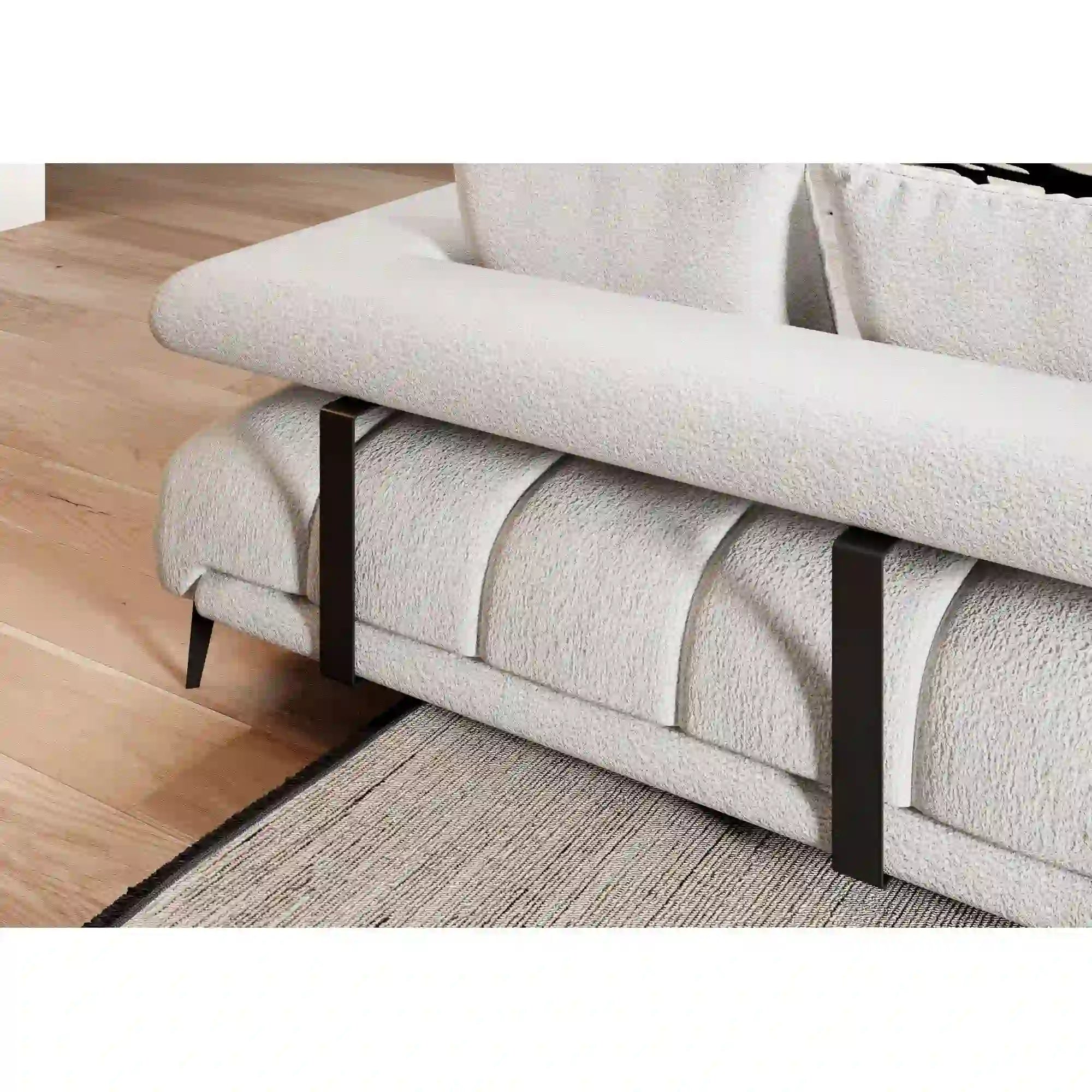 Coltar MAGNETIC L, personalizabil materiale gama Oferta Avantaj, cu reglaj electric, 258x210x86 cm