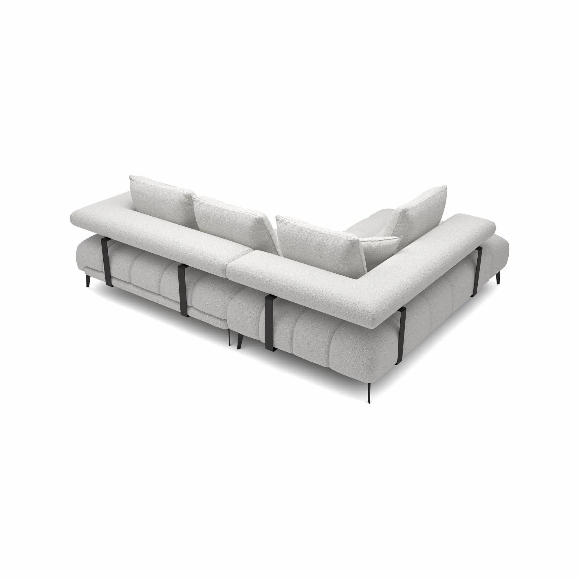 Coltar MAGNETIC L, personalizabil materiale gama Premium, cu reglaj electric, 258x210x86 cm