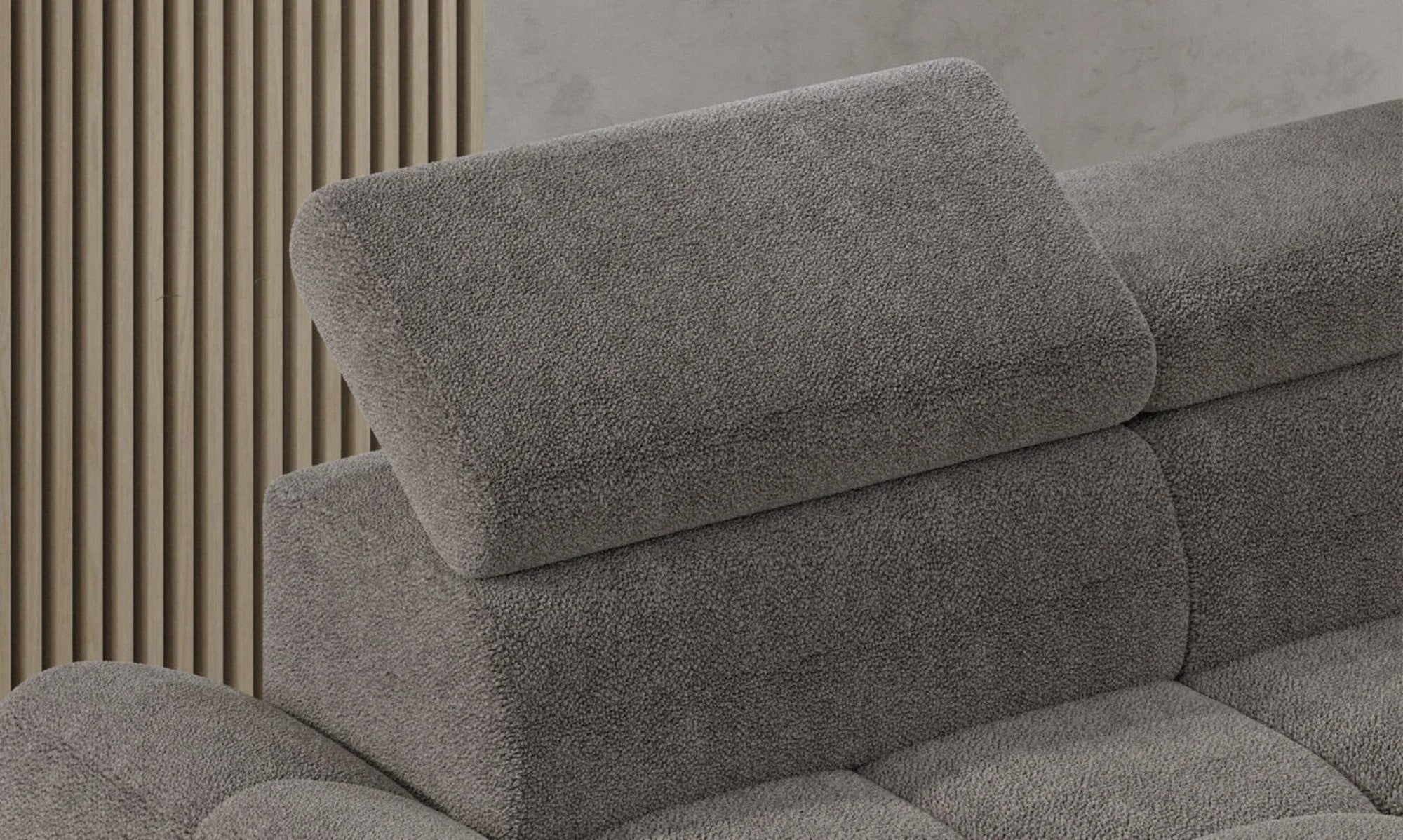 Coltar MAVEL S, personalizabil materiale Gama Oferta Avantaj, cu reglaj electric, 292x176x100 cm