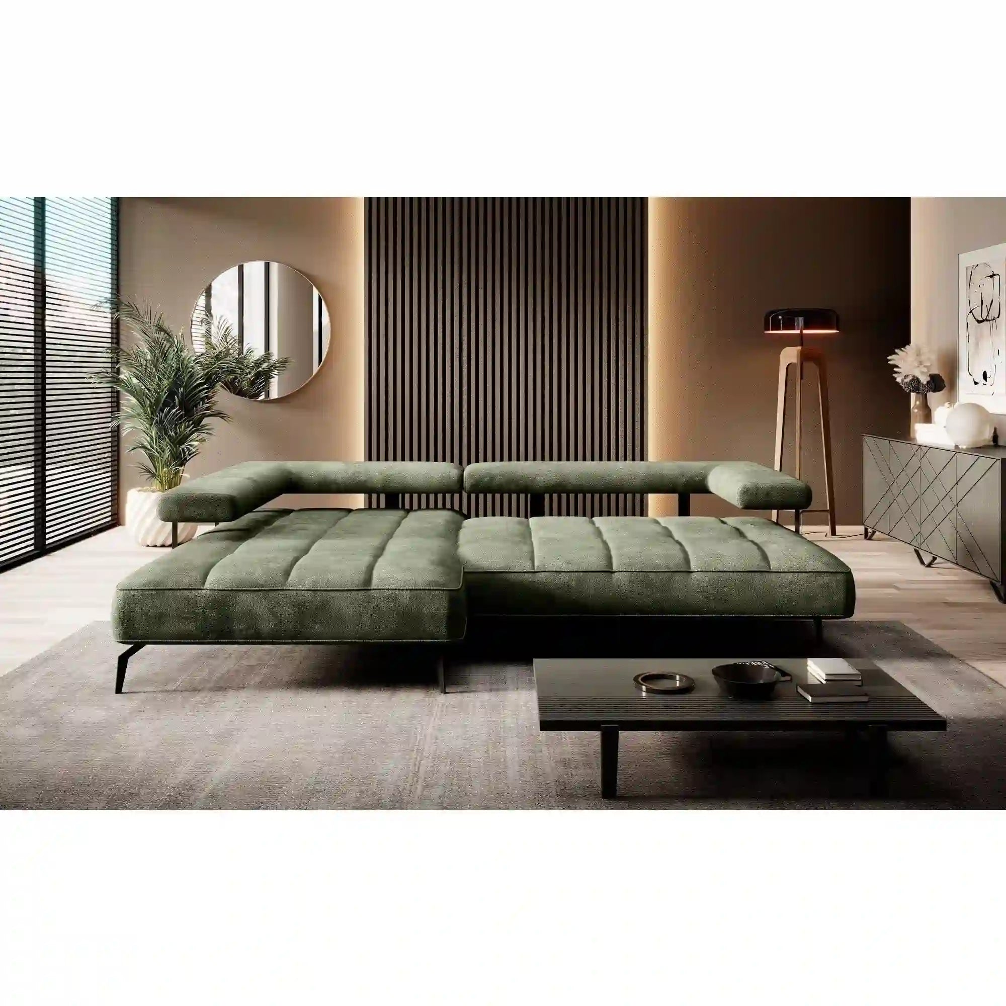 Coltar MONTELLA MINI, personalizabil material gama Oferta Avantaj, cu reglaj electric, 266x180x88 cm