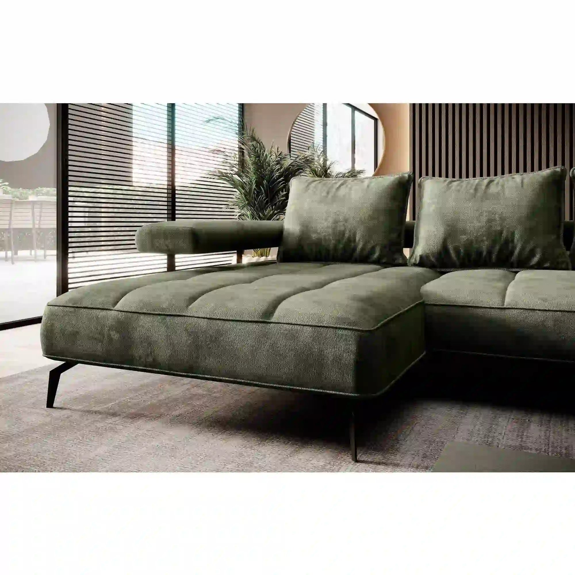 Coltar MONTELLA MINI, personalizabil material gama Oferta Avantaj, cu reglaj electric, 266x180x88 cm