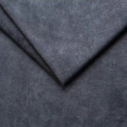 Coltar MURILLO L, sezlong stanga, stofa catifelata gri antracit - Whisper 18, cu reglaj electric, tetiere reglabile si lada depozitare, 261x218x100 cm