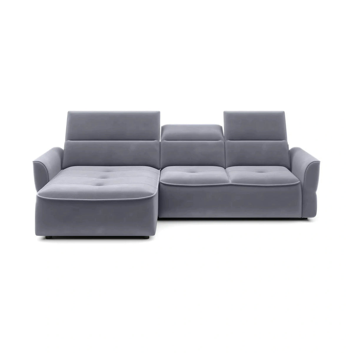 Coltar MURILLO MINI, personalizabil, cu reglaj electric, tetiere reglabile si lada depozitare, 260x175x100 cm