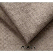 Coltar PALLADIO L, sezlong stanga, stofa catifelata bej - Vogue 02, cu reglaj electric si tetiere reglabile, 320x220x99 cm
