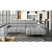 Coltar PLAZA MINI, personalizabil, cu reglaj electric si tetiere reglabile, 270x177x99 cm