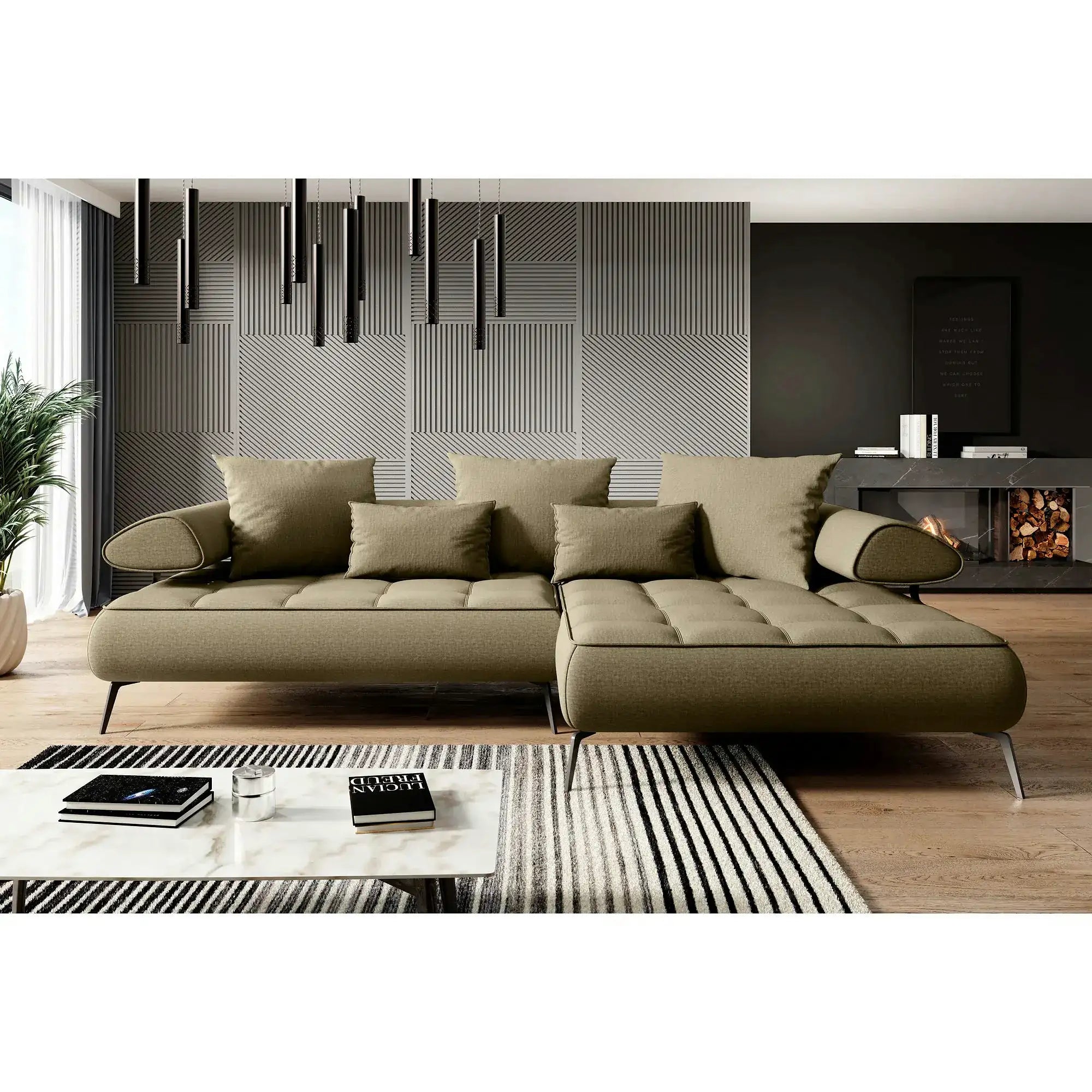 Coltar SELEDO MINI, personalizabil, cu reglaj electric, 280x190x84 cm