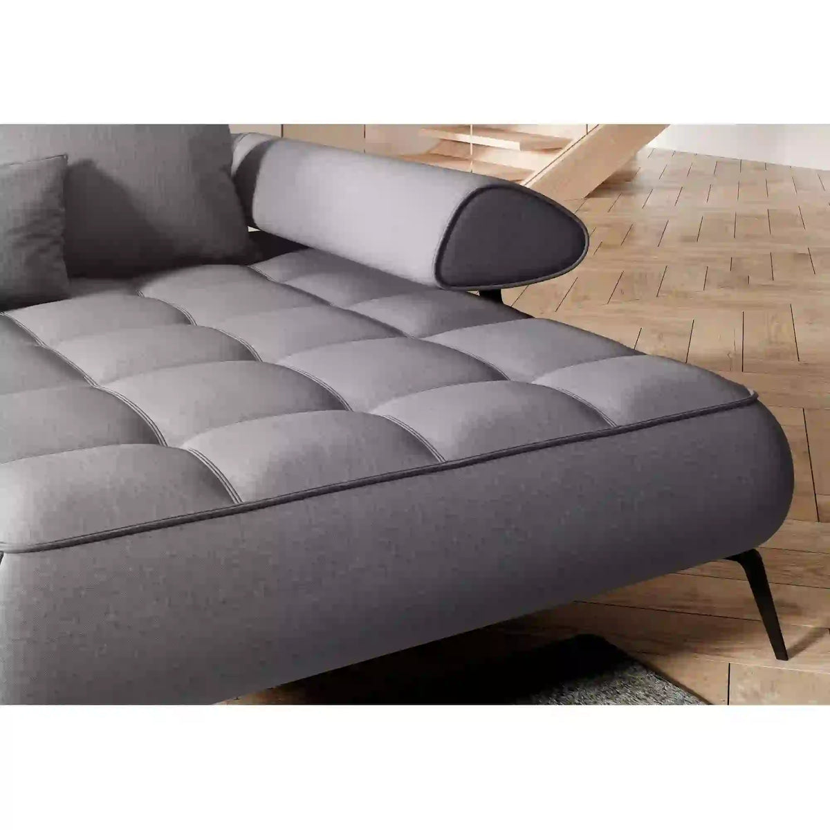 Coltar SELEDO XL, personalizabil materiale gama Oferta Avantaj, cu reglaj electric, 385x224x88 cm
