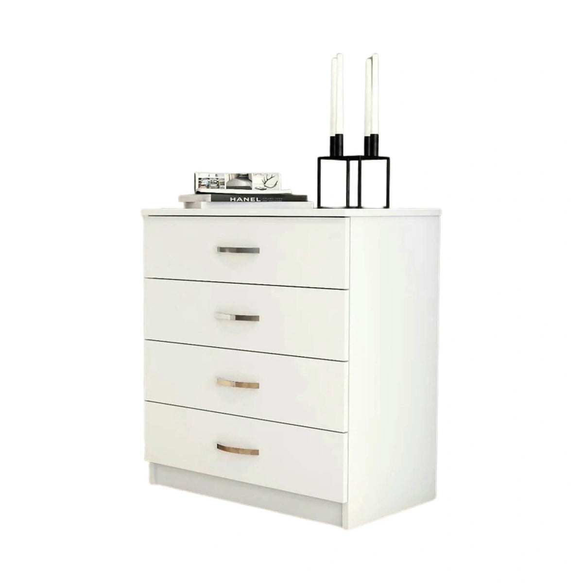 Comoda 616TNM1505, alb, PAL melaminat, 72x45x81 cm