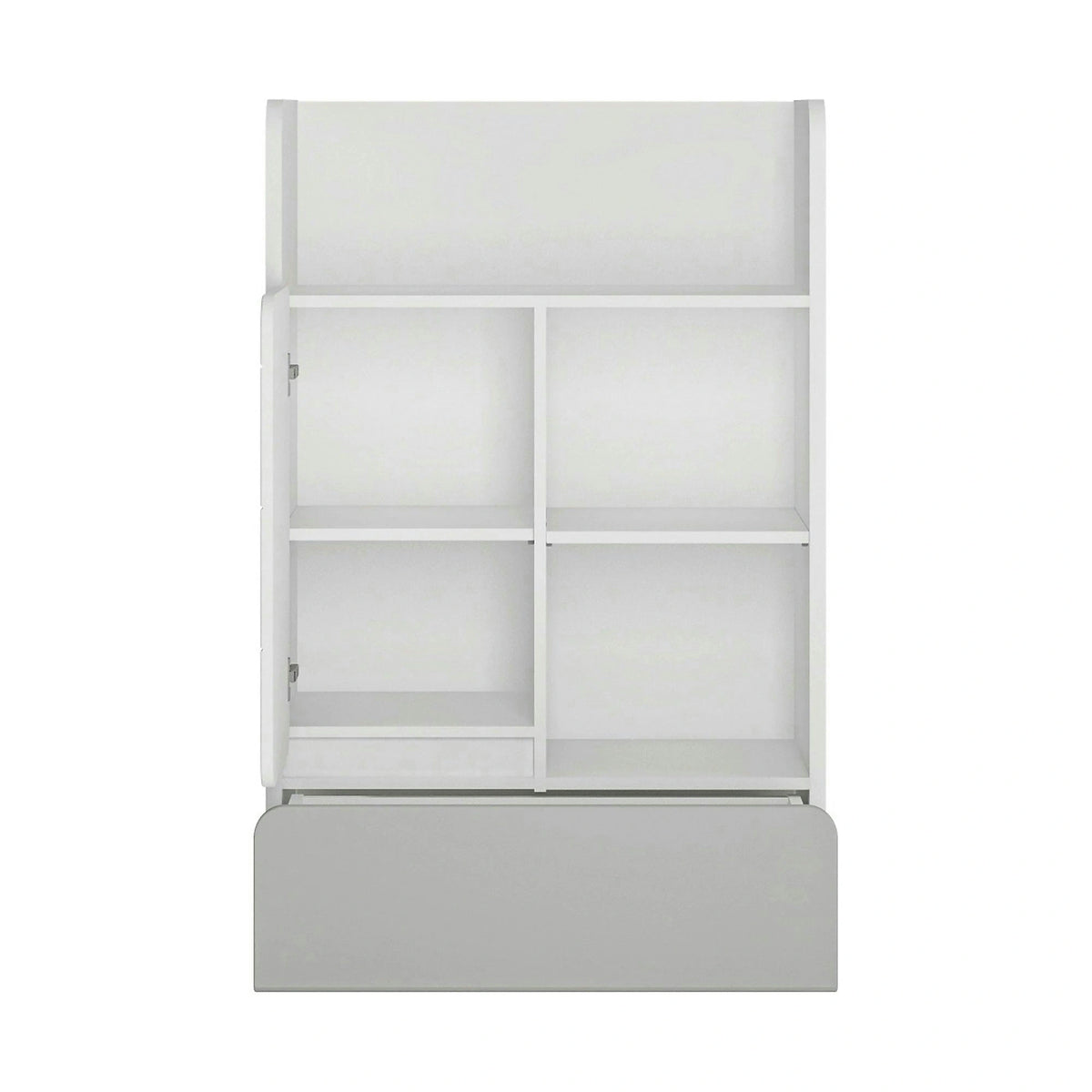 Comoda ALBI, alb, PAL laminat, 76x42x117 cm