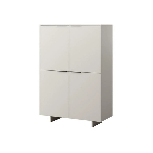 Comoda ALMA, casmir, PAL laminat, 100x42x145 cm