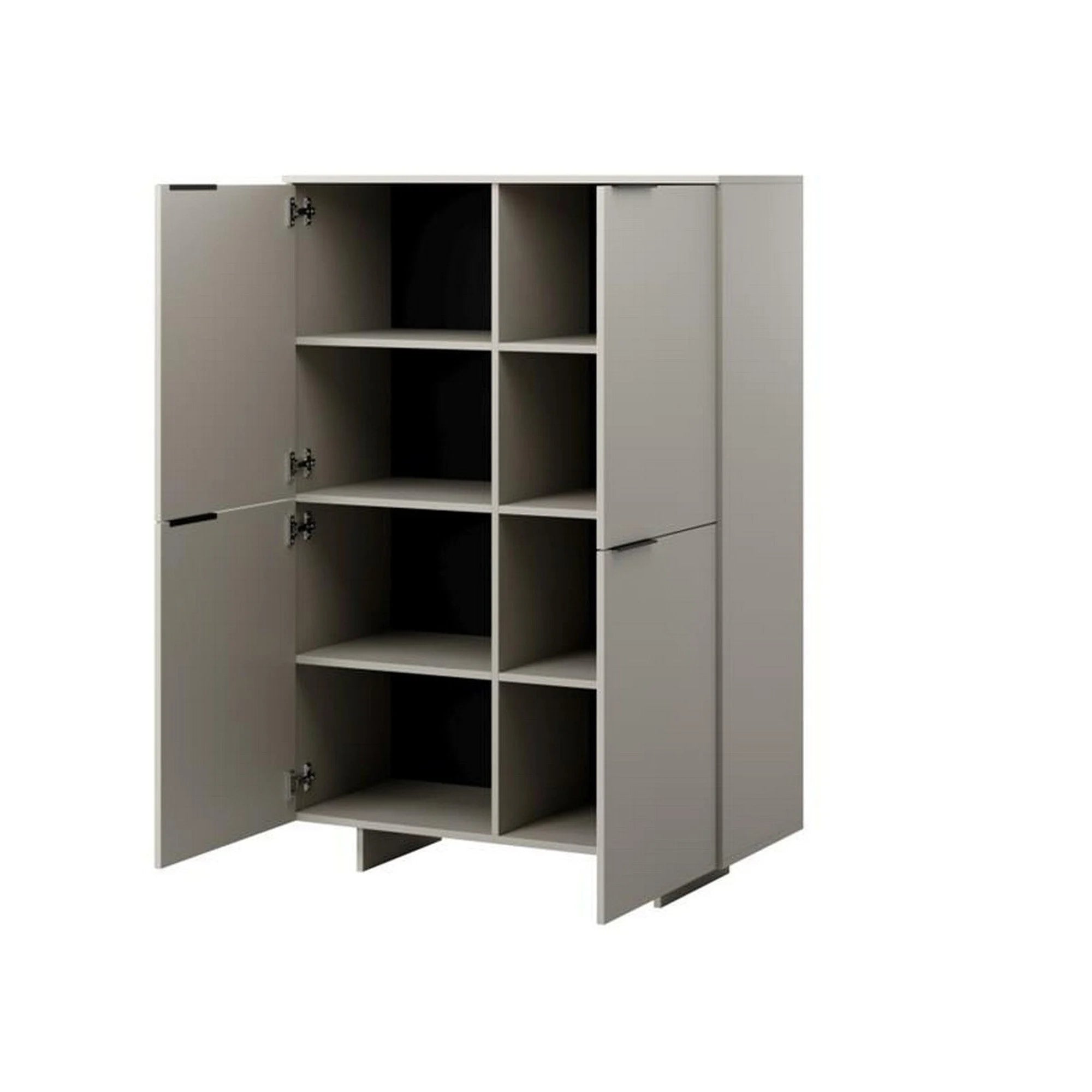 Comoda ALMA, casmir, PAL laminat, 100x42x145 cm