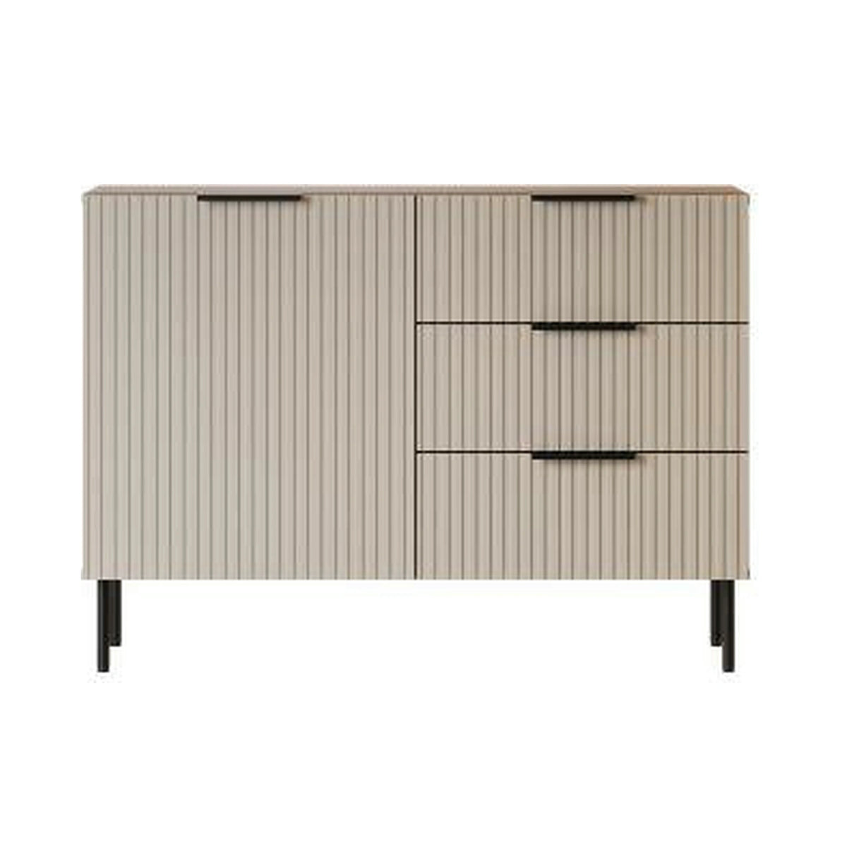 Comoda ALMERA TYP2, nuc/casmir, PAL laminat, 104x42x75 cm