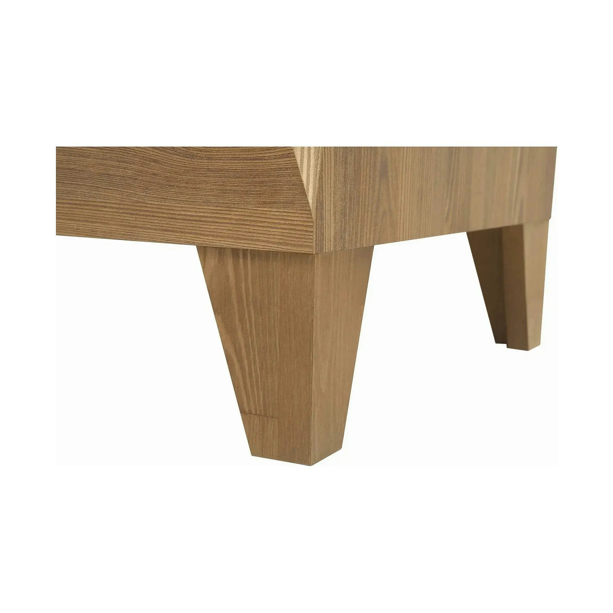 Comoda BERGEN KOM2D2S, stejar auriu, PAL, 110x47x98 cm