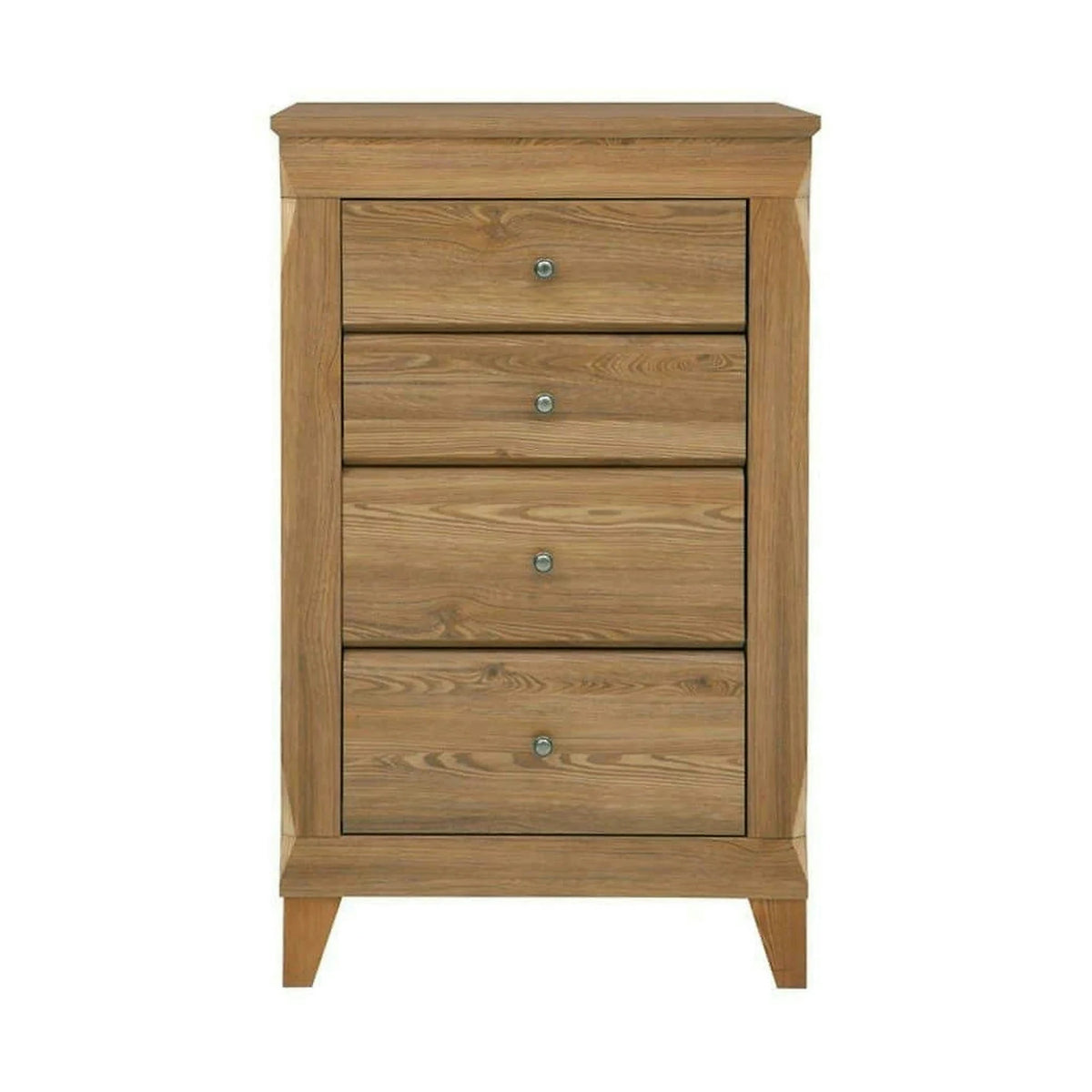 Comoda BERGEN KOM4S, stejar auriu, PAL, 72x47x116 cm