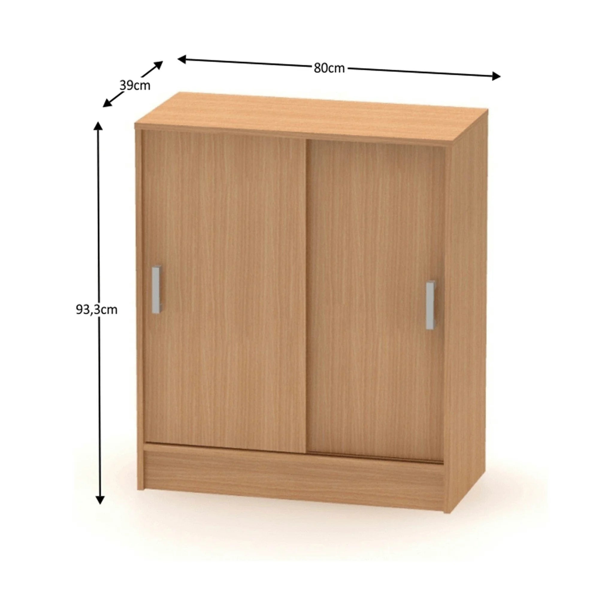 Comoda BETTY NEW 4 BE04-009-00, fag, DTD laminat/PAL, 80x39x93 cm