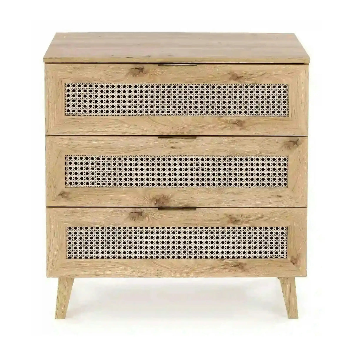 Comoda BORNEO, stejar artisan, PAL laminat, 80x40x85 cm