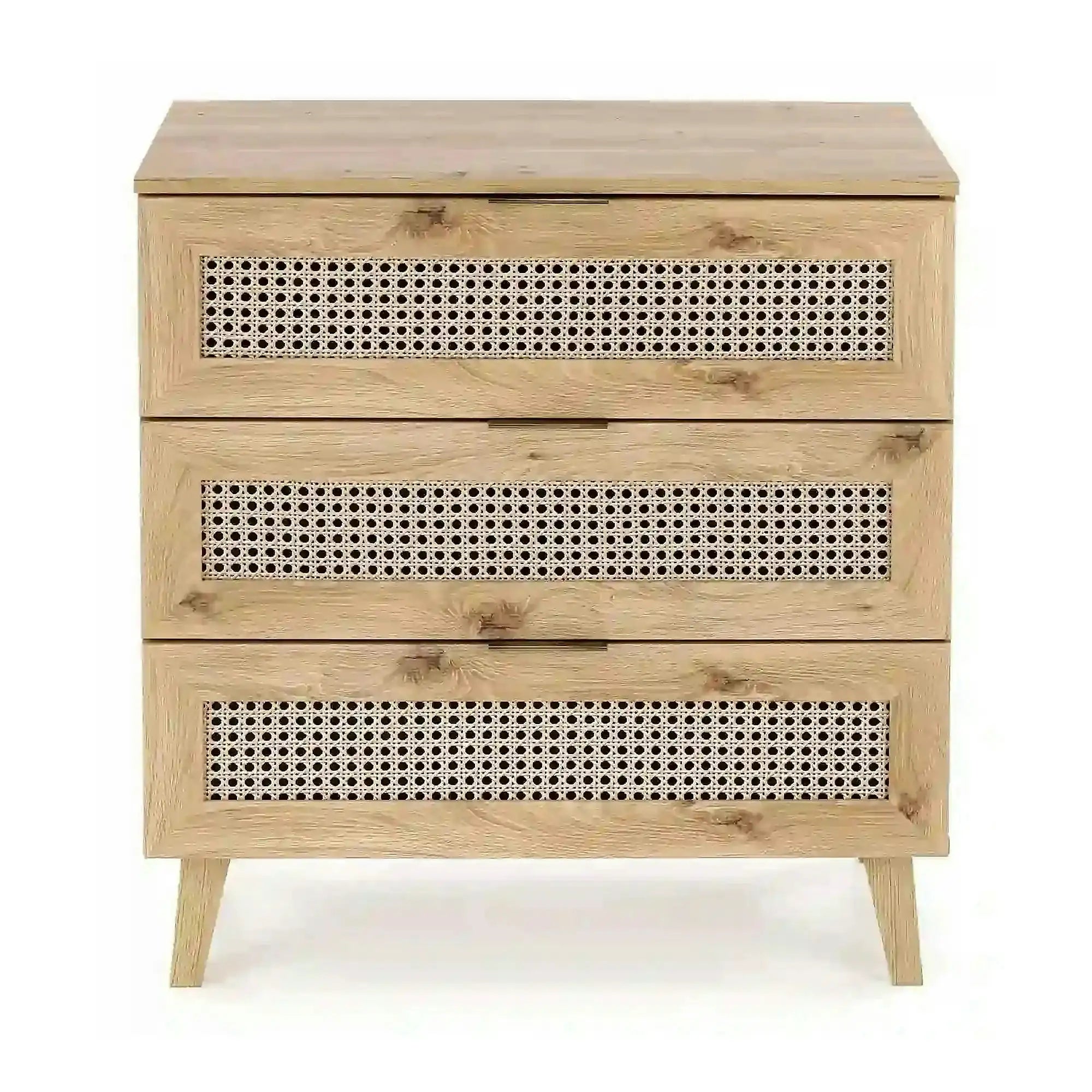 Comoda BORNEO, stejar artisan, PAL laminat, 80x40x85 cm