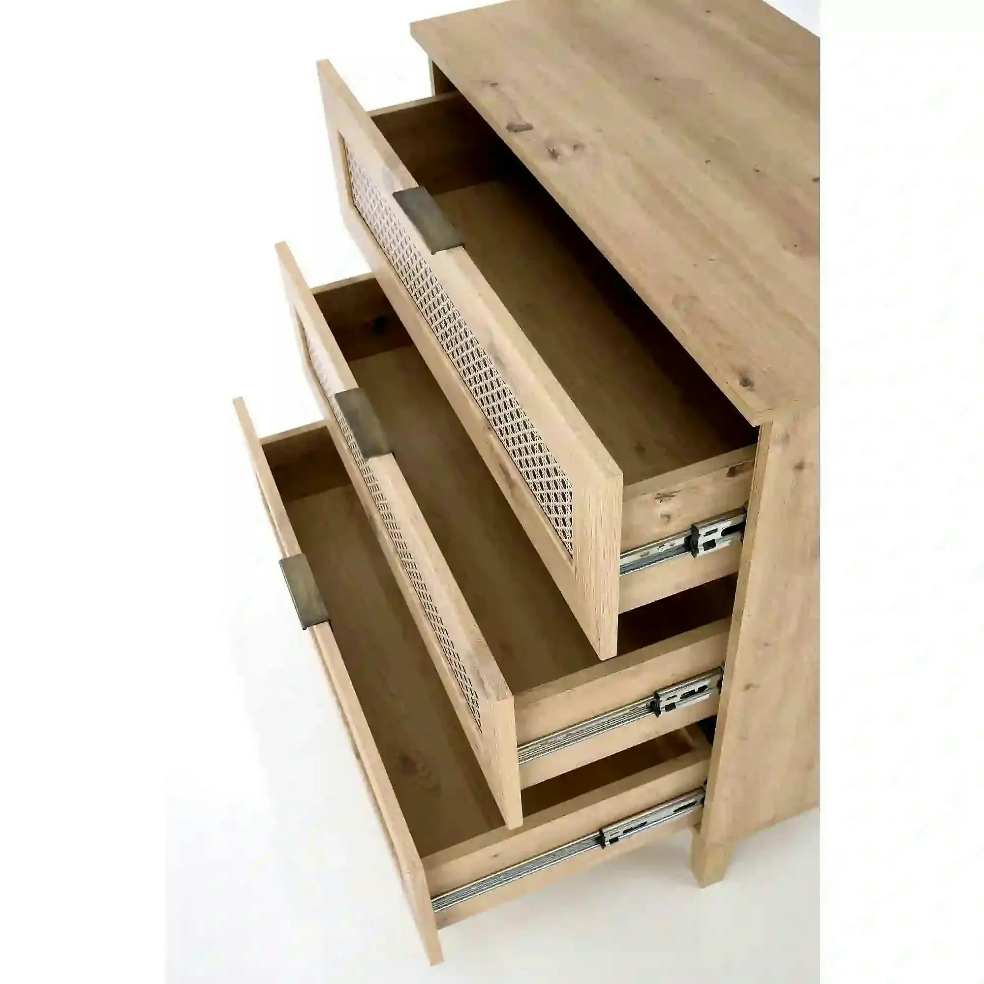 Comoda BORNEO, stejar artisan, PAL laminat, 80x40x85 cm