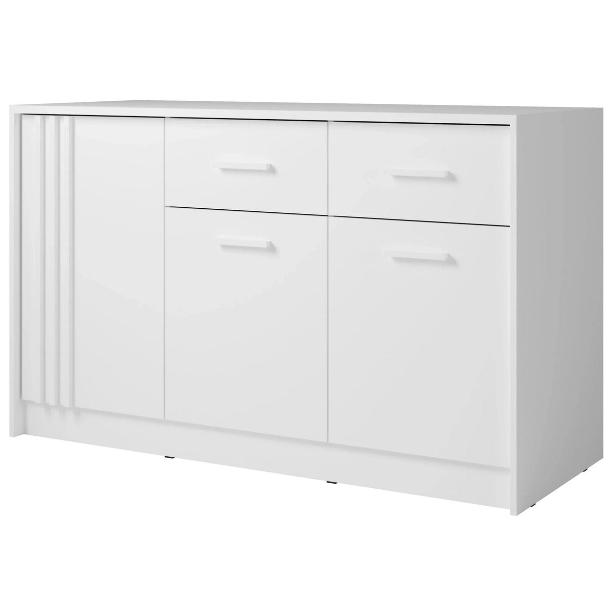 Comoda CANADA CD21, alb, PAL laminat, 150x42x94 cm