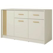 Comoda CANADA CD35, casmir/auriu, PAL laminat, 150x42x94 cm