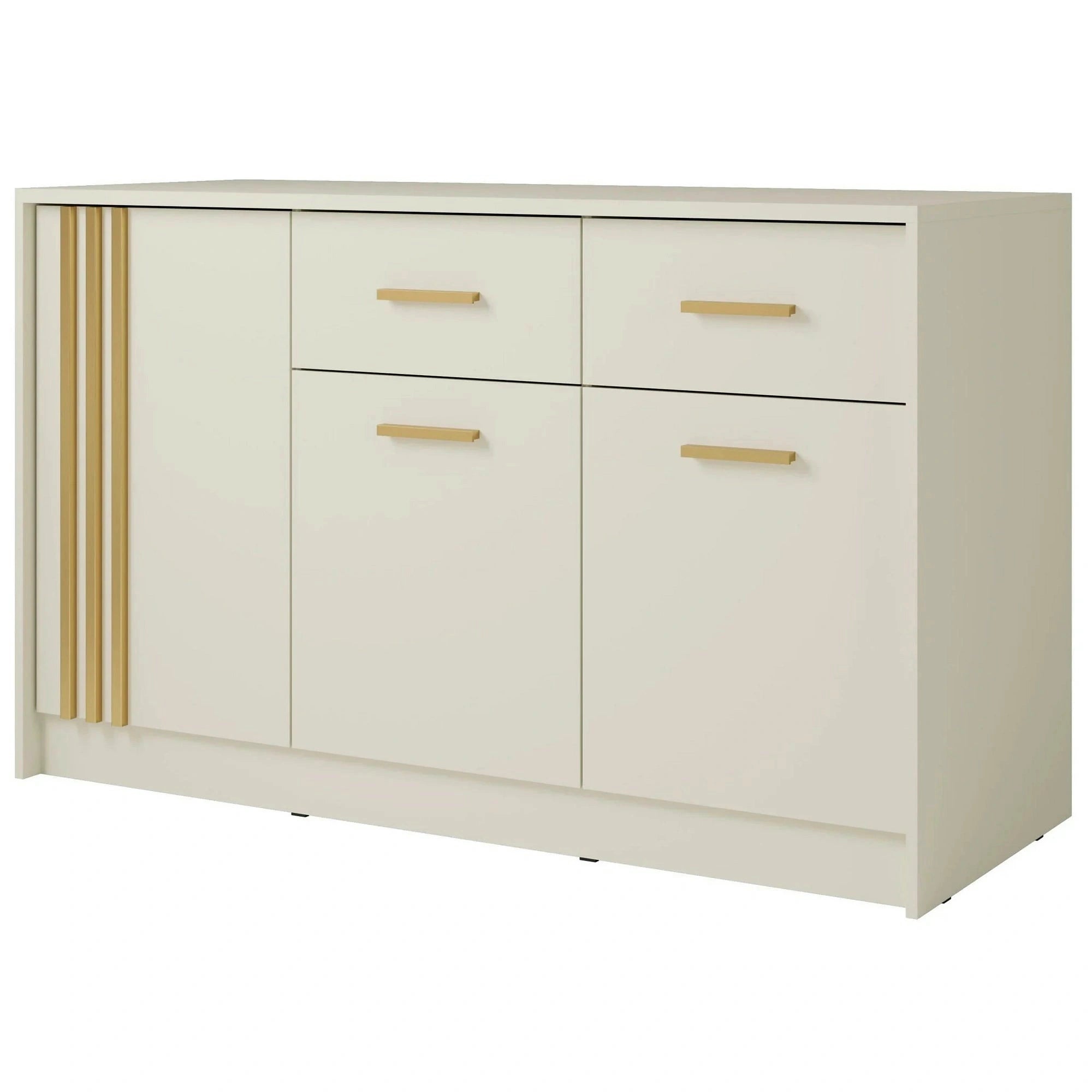 Comoda CANADA CD35, casmir/auriu, PAL laminat, 150x42x94 cm