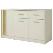 Comoda CANADA CD35, casmir/auriu, PAL laminat, 150x42x94 cm