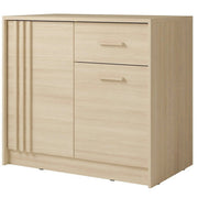 Comoda CANADA CY11, stejar riva, PAL laminat, 102x42x94 cm