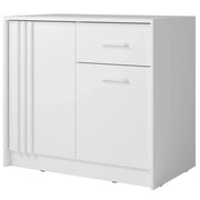 Comoda CANADA CY21, alb, PAL laminat, 102x42x94 cm
