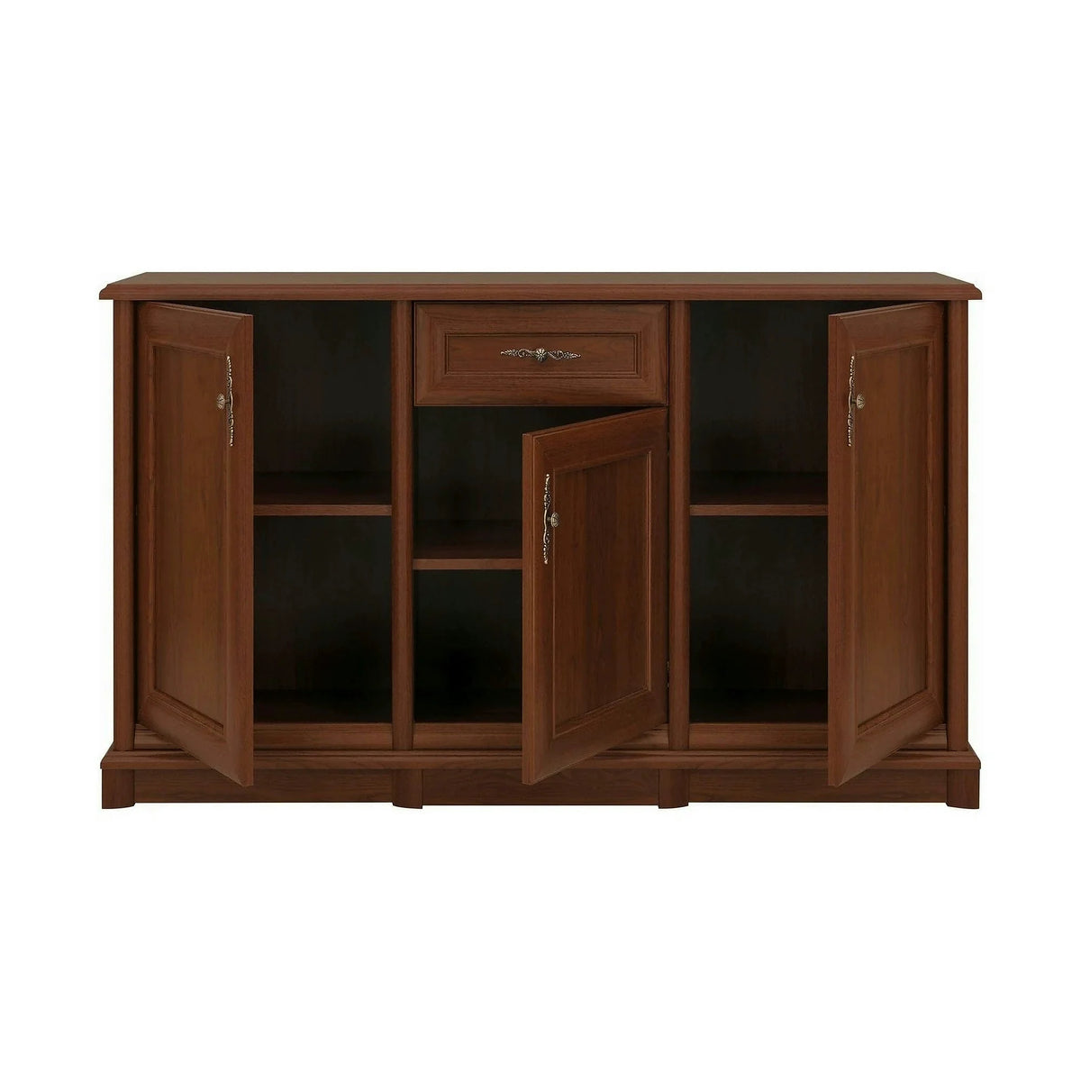 Comoda clasica KENT EKOM3D1S, castan, PAL, 154x45x91 cm