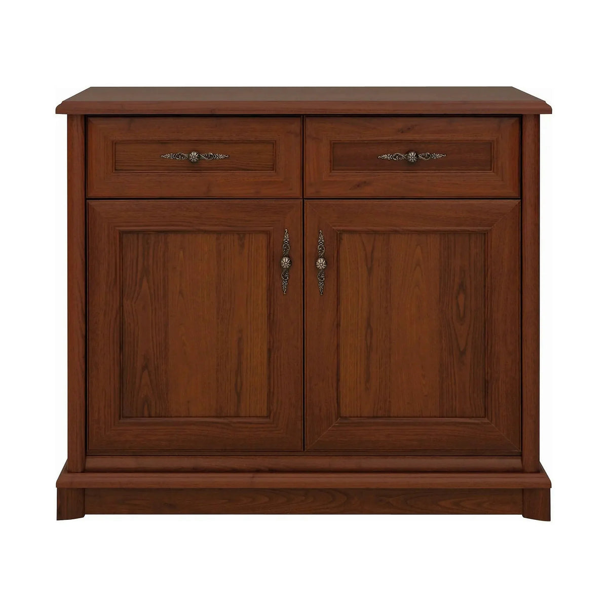 Comoda clasica living KENT EKOM2D2S, castan, PAL, 101x45x91 cm