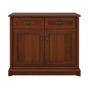 Comoda clasica living KENT EKOM2D2S, castan, PAL, 101x45x91 cm